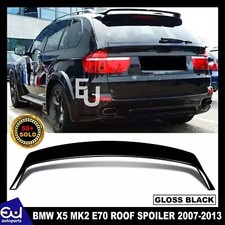 BMW X5 E70 MK2 (2007-2013) Glanz Schwarz M Performance Heck Dach Kofferraum Spoiler Flügel