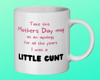 Unhöfliche lustige Muttertag Tasse. Perfektes Geschenk für deine Mama. 11 oz