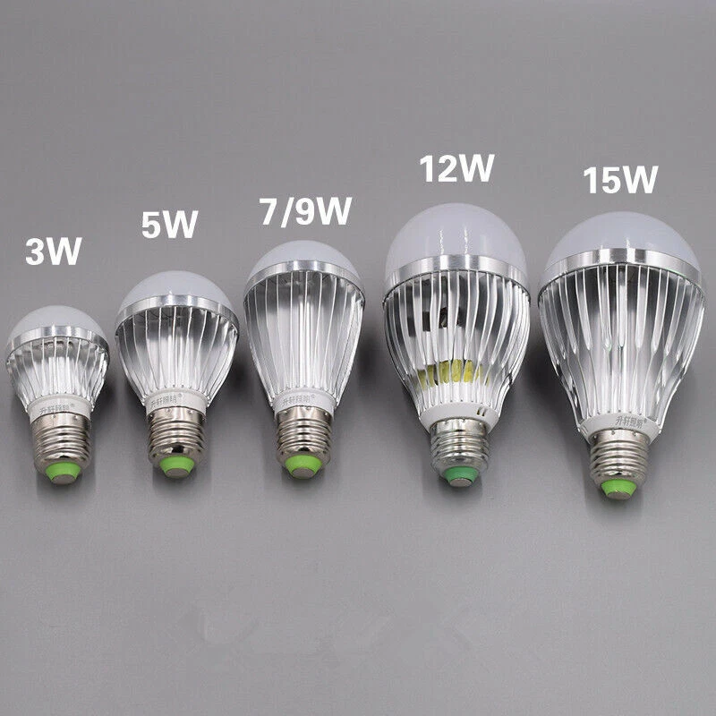 1x12v24v36v AC DC led bulb lamp e27 screw solar machine energy-saving light bulb - Image 4 of 4