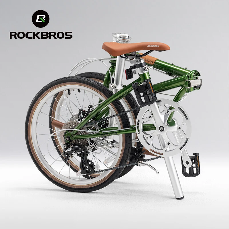 ROCKBROS VDS 20"Folding Bicycle Shimano 8 Speed 11-32T Cassette Disc Brake - Image 4 of 4