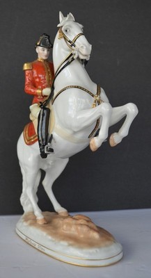 Augarten Wien Dobrich Courbette Spanish Horse Figurine