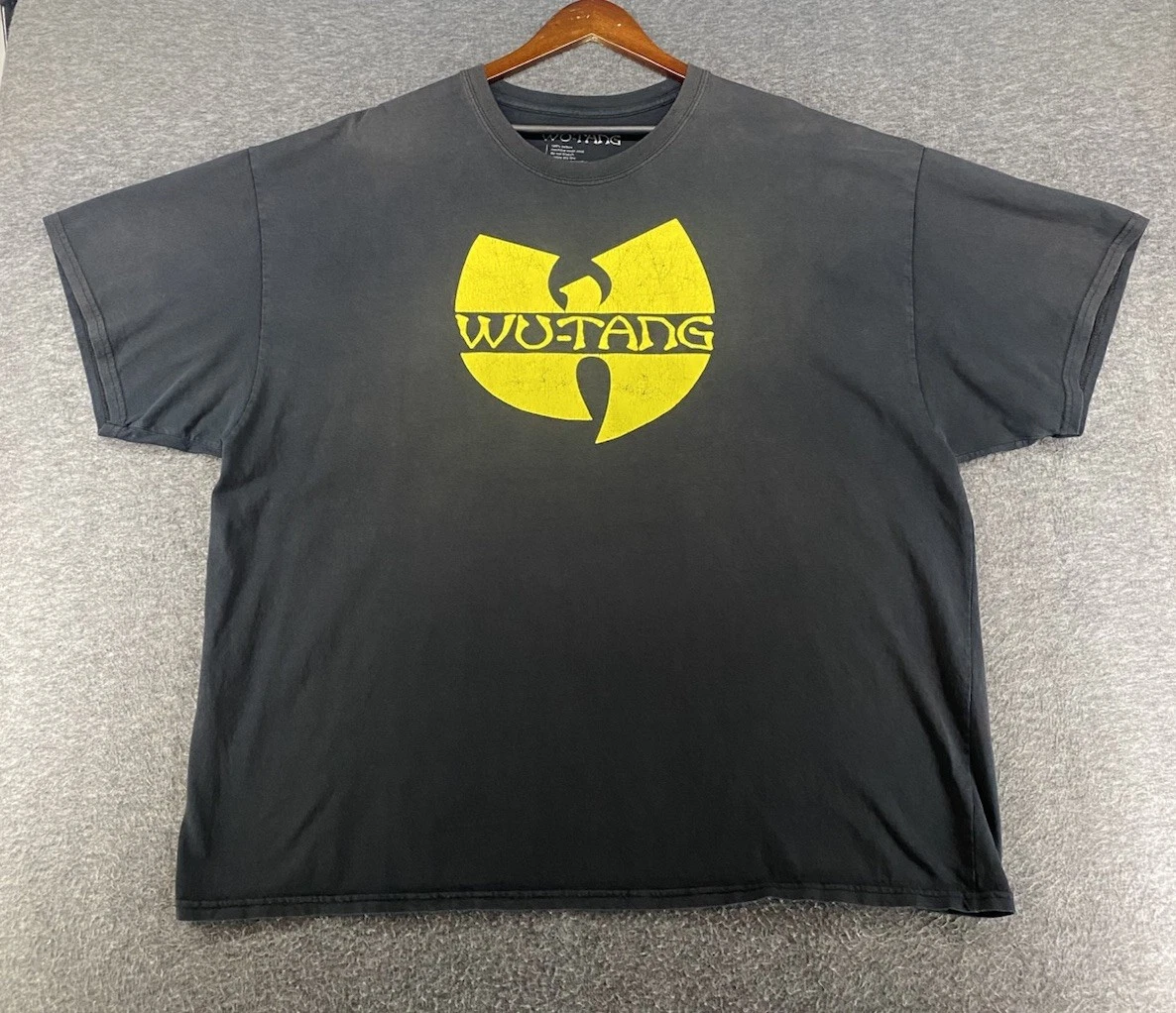 WU-TANG CLAN XL 2007 オフィシャルロゴTシャツ RAPTEE Tang Yellow Shirts for Men for sale | eBay