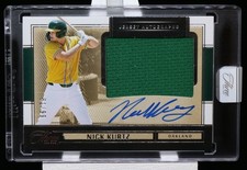 2025 Panini Three & Two Nick Kurtz Jersey Patch Auto RC #61/99 Athletics ROY