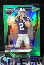 Avery Johnson #29 Green Prizm (RC) 2025 Panini Prizm Draft Picks