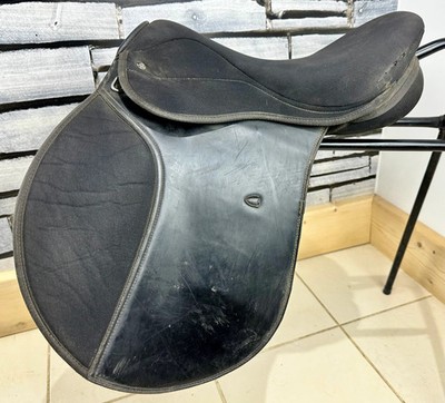 17'' breiter Thorowgood Maxam GP Sattel - Schwarz