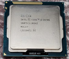 3rd Gen Intel Core i5-3570s LGA1155 CPU Processor 3.1GHz SR0T9 6MB Quad Core 65W