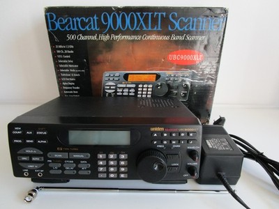 Uniden Bearcat UBC9000XLT 500 Speicher 25-1300MHz VHF/UHF/BOS Feuerwehr Flugfunk