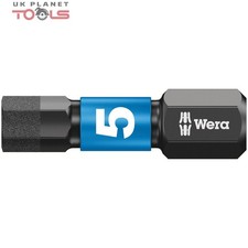 Image of Wera 05073905001 840/1 IMP DC SB Hex-Plus Impact Screwdriver Bit 5mm x 25mm