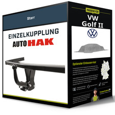 Starre Anhängerkupplung für VW Golf II 08.1983-12.1992 Typ 19E Auto Hak NEU