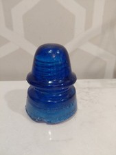 Hemingray No. 19 CD162 Cobalt Blue Glass Insulator