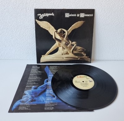 LP - Whitesnake   Saints & Sinners  - Liberty 1C 064-83350 - 1982 -guter Zustand