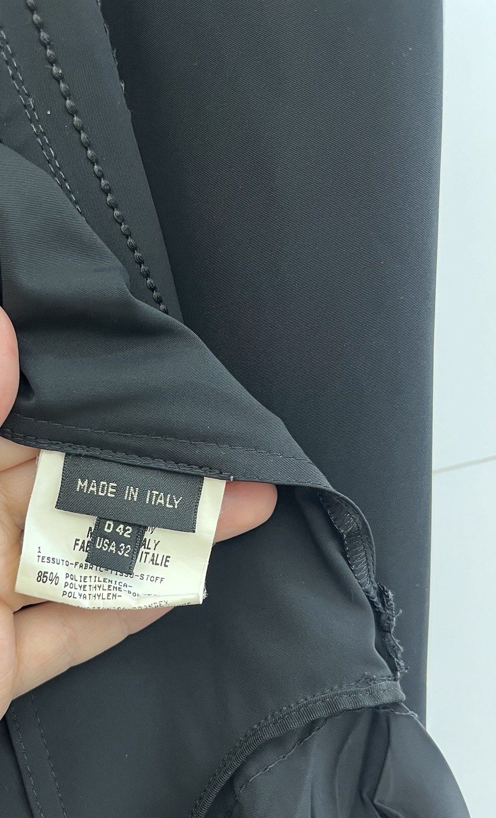 Marithe  Francois Girbaud Black Solid avant-garde… - image 5