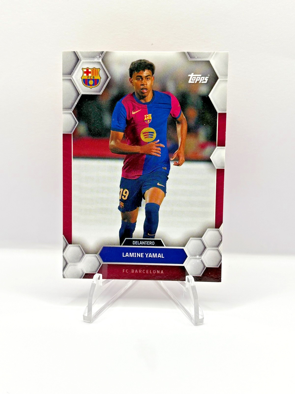Lamine Yamal 2024-25 Topps Official FC Barcelona DELANTERO FAN SET SP #18 - STAR view 2