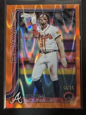 2025 Topps Chrome Negative and X-Fractor parallels, INSERTS, Rookie Autos