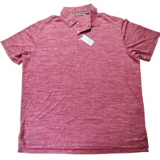 NWT Daniel Cremieux Signature Collection Men's Jersey Red Golf Polo Size 2XL