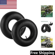 Explosion-Proof 15x6.00-6 Inner Tubes 2-Pack - Durable for Lawn Equipment  ATVs