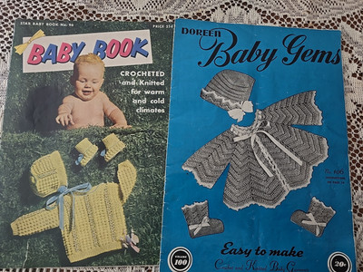 Doreen Baby Gems Easy Make Crochet & Knit Baby Garments Pattern Book +Star Sets