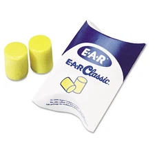 3M 3101001 E-A-R Pillow Pack Classic Uncorded Earplugs (200/Box) New