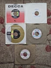 Lot 5 Rock 45's The Who (2), Johnny Winter (3)