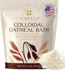 Colloidal Oatmeal, 2lb 32oz , Bath Powder for Relief of Dry Itchy Skin Due t...