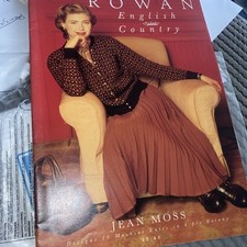 Rowan English Country, 10 machine knits - perfect condition : Jean Moss designs 