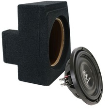 Subwoofer für BMW 5er E39 Touring Ground Zero GZRW250-D2 FLAT 25cm Bass +Gehäuse