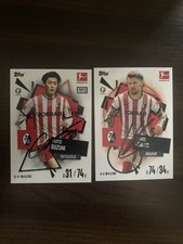 2 Freiburg Match Attax 2025/2026 25 26 Original signiert LOOK NEU Sonderkarte