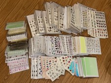 Lote a granel 1000+ calcomanías adhesivas para arte en uñas, varios diseños