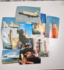 Set of 10 vintage NASA Space Shuttle Program post cards from the early 1980's