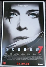 Scream 7 AMC Fan Event Poster Print