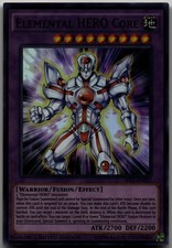 Elemental HERO Core Super Rare Shining Victories SHVI-ENSE2 LP