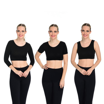 Halftee 3-Pack: 3/4 Sleeve Short Sleeve & Tank Knit Layering Tops