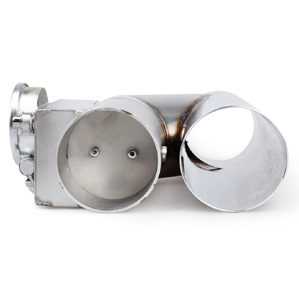 2x 3" Electric Exhaust Downpipe Y-Pipe Valve W/ Controller Remote Kit