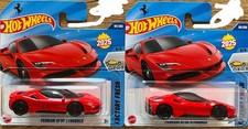Hot Wheels Mattel Ferrari SF90 Stradale, 2019, rot, neu in 2025 OVP