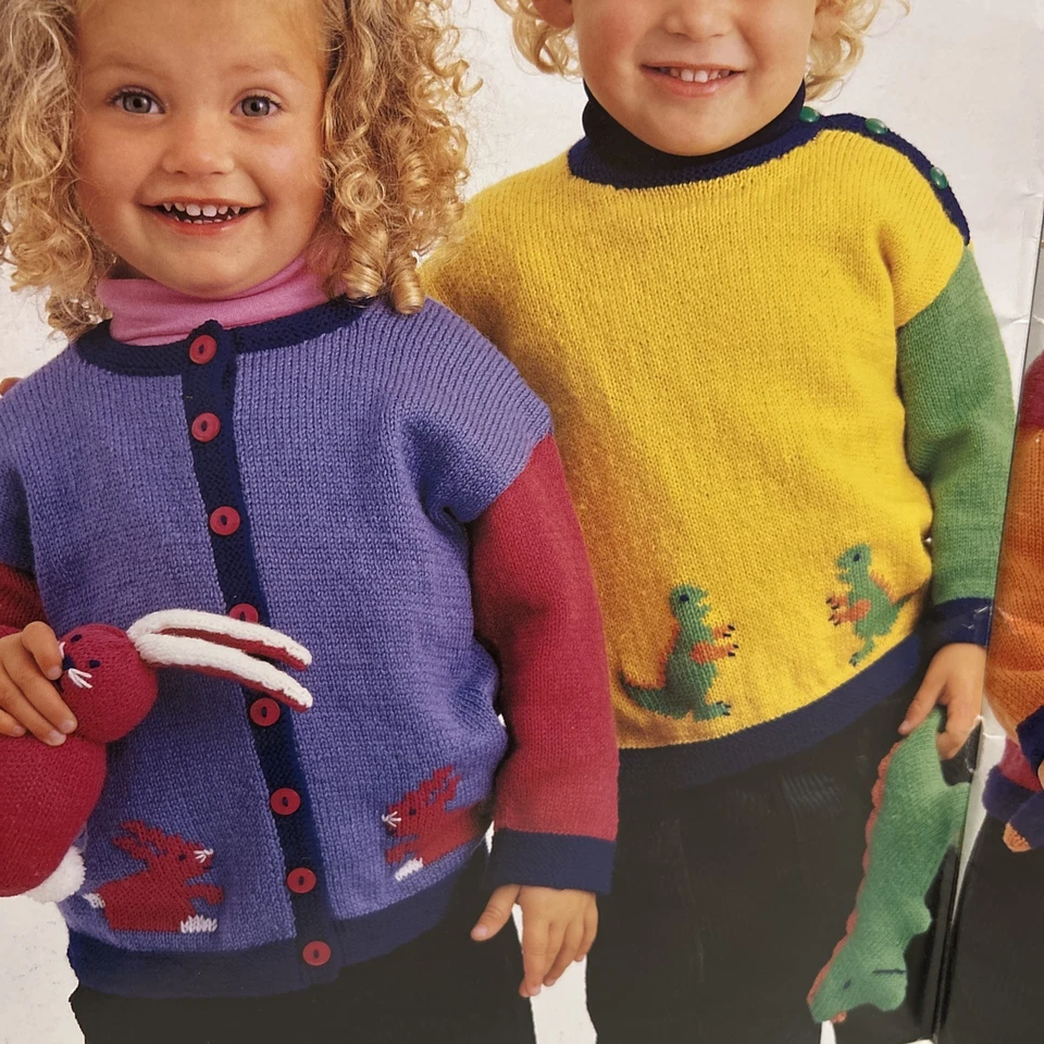 MODA IMPACT ISSUE 2-31 FABULOUS HAND KNITS FOR BABIES & KIDS-6 MONTHS to 4 YR - Image 4 of 4