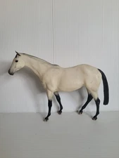 Breyer 711197 - JCP 1997 Xmas Special Run - Pinto Arabian White Grey - 10" x 8"