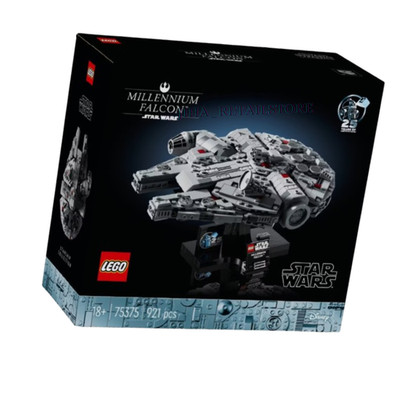 LEGO Star Wars 75375 Millennium Falcon 25th Anniversary Brick Buildable Starship
