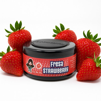 4pc CAN LATA LA CHICA FRESITA  STRAWBERRY FRESA Aromatizante air Freshner