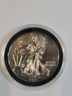 2012 1 Oz Silver American Eagle BU in capsule