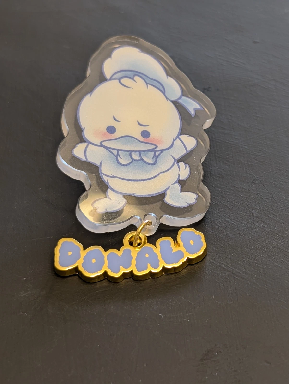 Disney Mickey & Friends Cloud Characters Blind Box Acrylic Pin & Charm - Donald