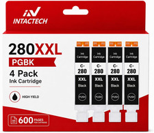 PGI-280 XXL Black Ink Cartridges Replacement for Canon 280 PGBK BK Ink