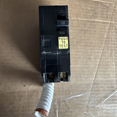 #ad Square D QO215GFI 15 Amp 2 Pole 120 240V Ground Fault Circuit Breaker $79.00