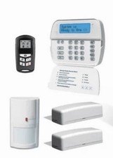 DSC Impassa 2-Way Self-Contained Wireless Security System Kit KIT457-89HAD 3G