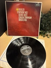 SXL 6113 Mahler Symphony No. 1  Georg Solti  LSO W/B
