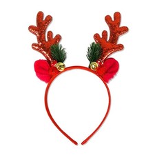 Christmas Headbands for Women Holiday Party Hair Accessories Reindeer Elf