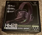 VAKEDY HW20 Black Gaming Headset – Noise Cancelling Mic - RGB lights - 50 hours 