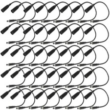 40Pcs DC 7.4mm to 4.5mm AC Adapter Charging Converter Cable For HP/Dell USA