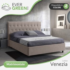 Letto matrimoniale contenitore salvaspazio VENEZIA - Evergreenweb