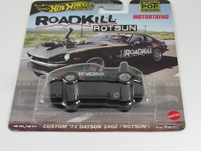 Hot Wheels 2023 MotorTrend Roadkill Custom 1971 '71 DATSUN 240Z