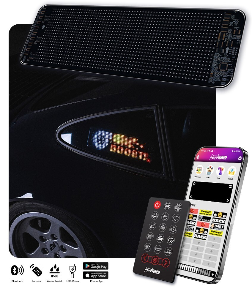 ELGlow® FlexLED Car Screen With Remote & Hardtuned App | eBay